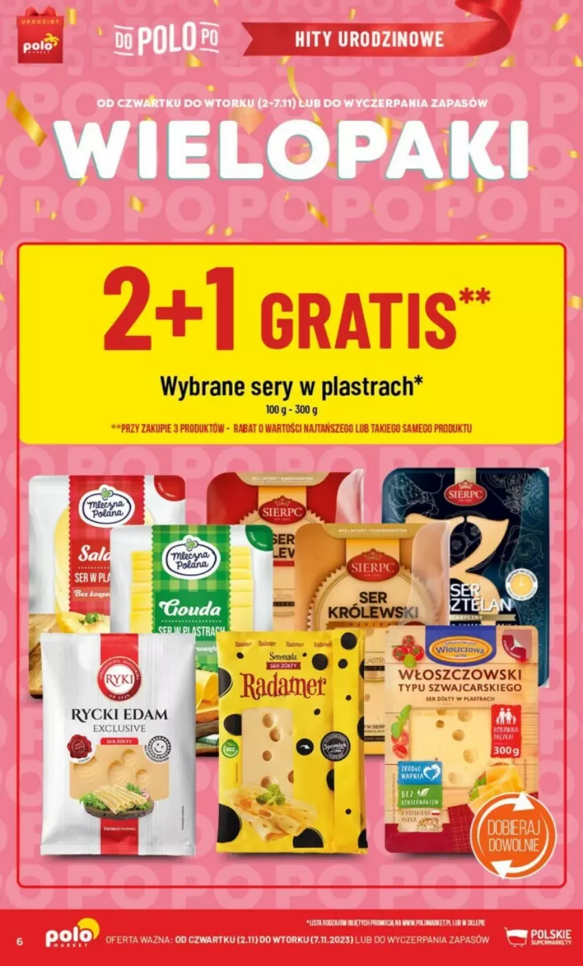 Gazetka promocyjna PoloMarket - ważna 02.11 do 07.11.2023 - strona 47 - produkty: Cars, Edam, Ser, Włoszczowski