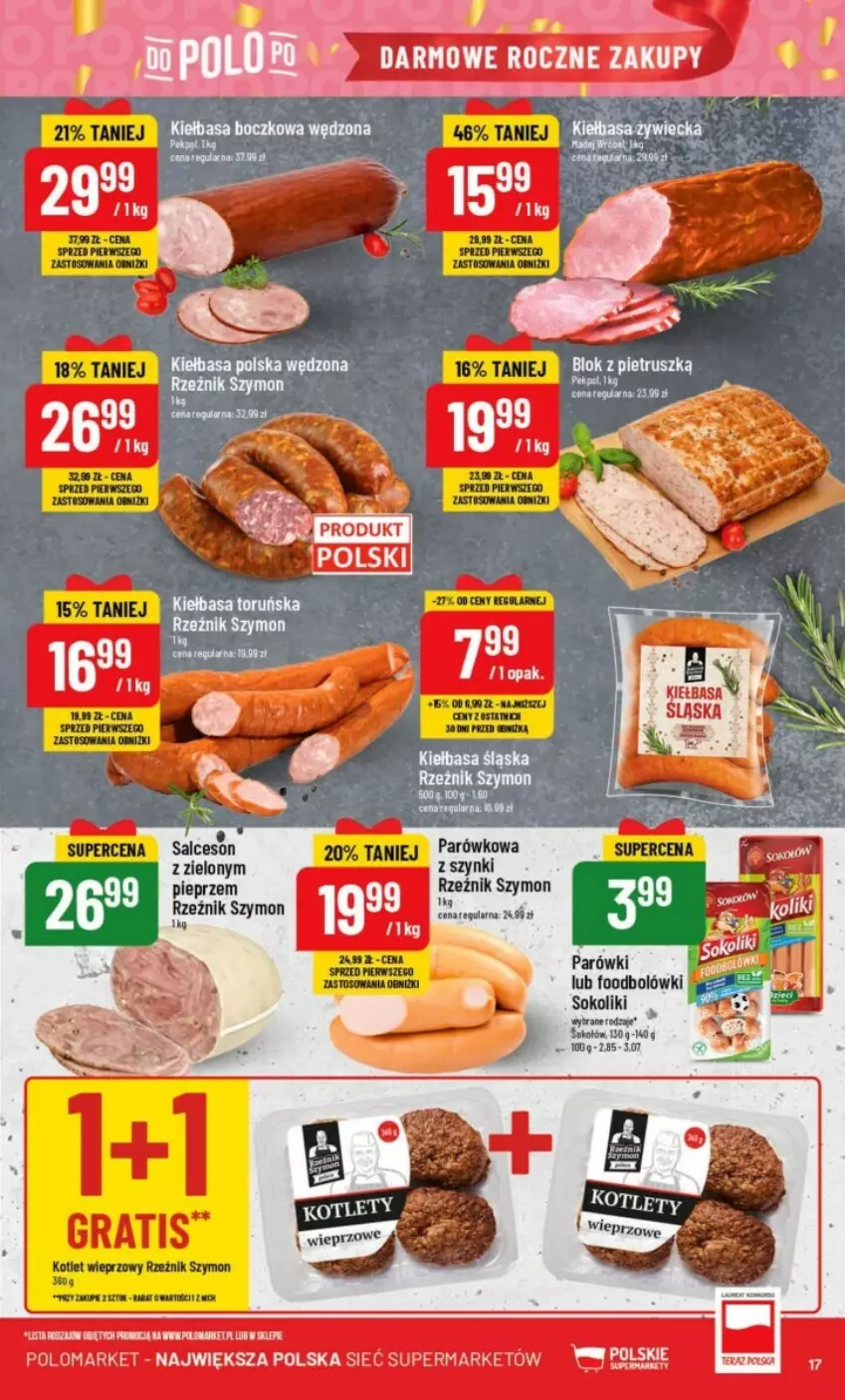 Gazetka promocyjna PoloMarket - ważna 02.11 do 07.11.2023 - strona 9 - produkty: Kiełbasa, Kiełbasa śląska, Madej Wróbel, Pekpol, Pieprz, Salceson