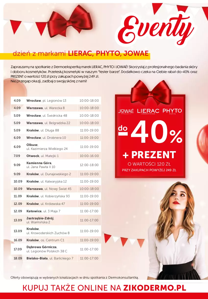 Gazetka promocyjna Ziko - Gazetka Ziko Dermo - ważna 04.09 do 18.09.2024 - strona 16 - produkty: CeraVe, Gra, Helio, La Roche-Posay, LG, Lierac, Phyto, Pielęgnacja skóry, Por, Rum, Vichy, Znicz