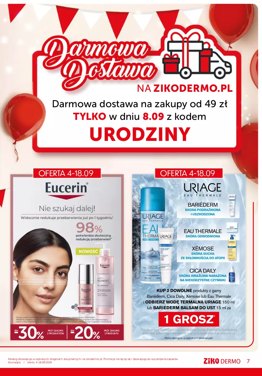 Gazetka promocyjna Ziko - Gazetka Ziko Dermo - ważna 04.09 do 18.09.2024 - strona 7 - produkty: Body, Krem do twarzy, Krem nawilżający, Mars, Nuxe, Olej, Pianka do golenia, Ser