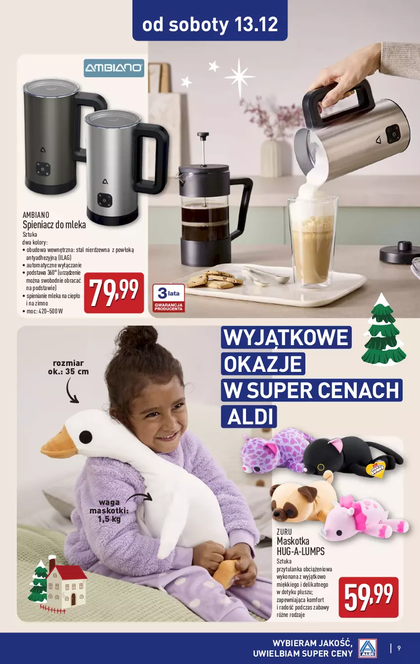 Gazetka promocyjna Aldi - Artykuły przemysłowe i tekstylia - ważna 10.12 do 13.12.2025 - strona 9 - produkty: Waga