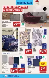 Gazetka promocyjna Aldi - Artykuły przemysłowe i tekstylia - Gazetka - ważna od 13.12 do 13.12.2025 - strona 4 - produkty: Sok, Koc, Pościel, Poszewka, Materac, Prześcieradło, Tera, Wełna