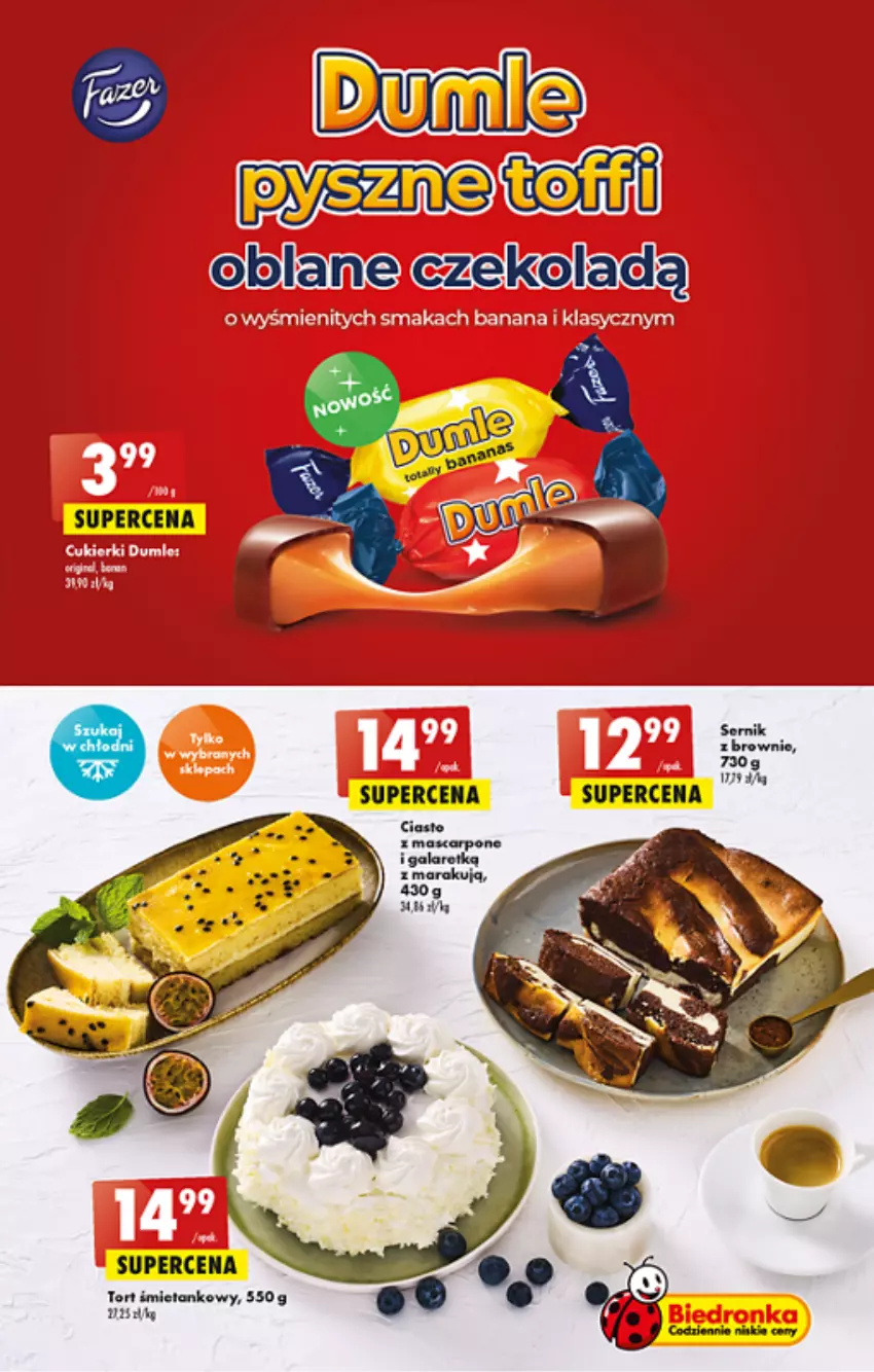 Gazetka promocyjna Biedronka - ważna 26.05 do 01.06.2022 - strona 39 - produkty: Brownie, Gala, LG