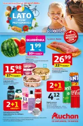Gazetka promocyjna Auchan - Gazetka LATO PEŁNE PRZYJEMNOŚCI Hipermarket Auchan - Gazetka - ważna od 16.07 do 16.07.2025 - strona 1 - produkty: Gra, Palmolive, Old Spice, Carte d'Or, Lody, Ziaja, Arbuz, Napój, Fa
