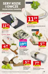 Gazetka promocyjna Auchan - Gazetka LATO PEŁNE PRZYJEMNOŚCI Hipermarket Auchan - Gazetka - ważna od 16.07 do 16.07.2025 - strona 11 - produkty: Ser, Ser owczy, Ser kozi, Rolada, Feta