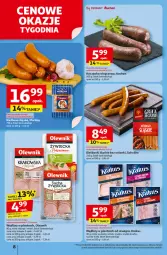 Gazetka promocyjna Auchan - Gazetka LATO PEŁNE PRZYJEMNOŚCI Hipermarket Auchan - Gazetka - ważna od 16.07 do 16.07.2025 - strona 8 - produkty: Krakus, Sok, Gra, Kiełbaski śląskie, Sokołów, Szynka, Kaszanka, Szynka biała, Kasza, Olewnik