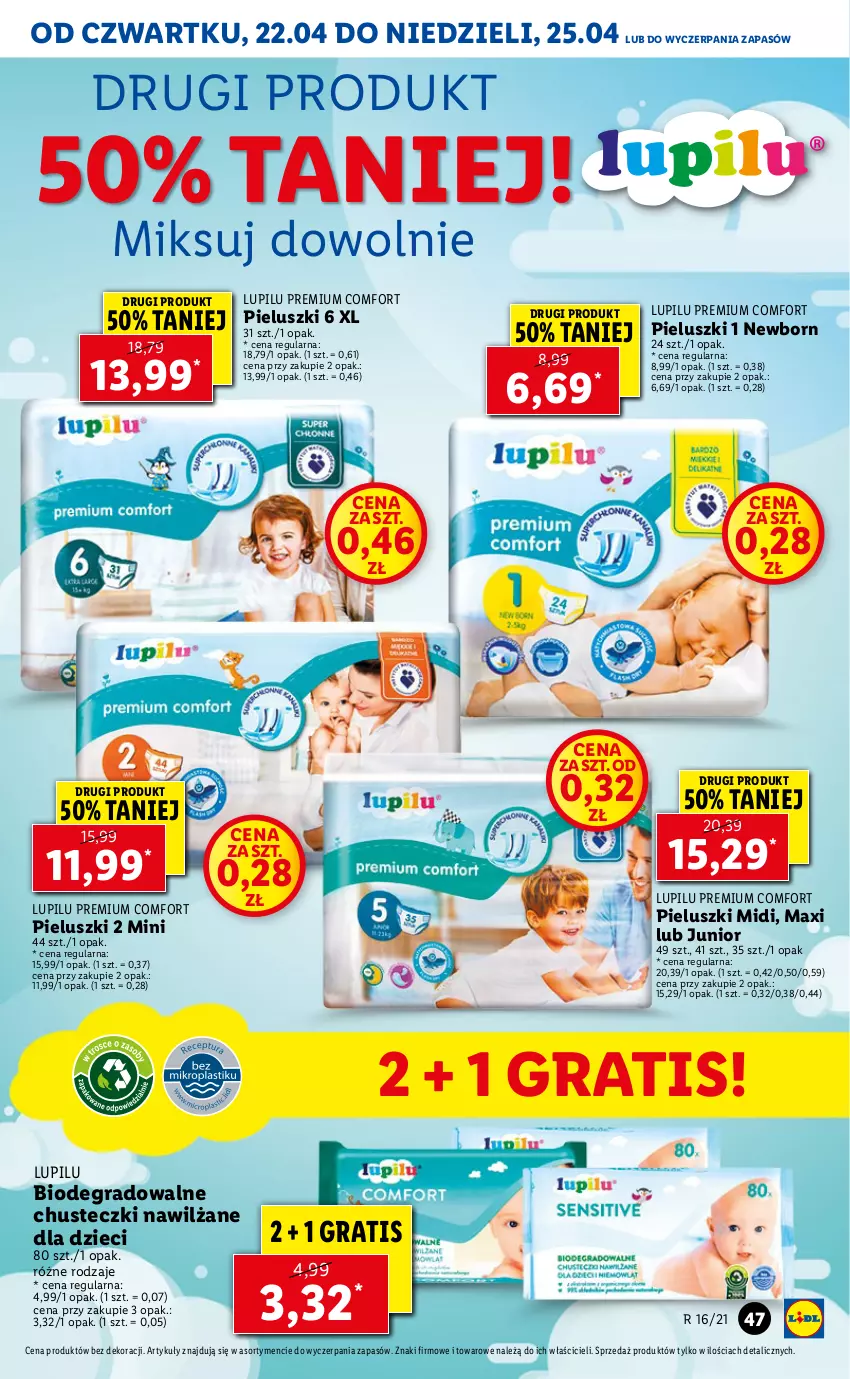 Gazetka promocyjna Lidl - GAZETKA - ważna 22.04 do 25.04.2021 - strona 47 - produkty: Chusteczki, Dzieci, Gra