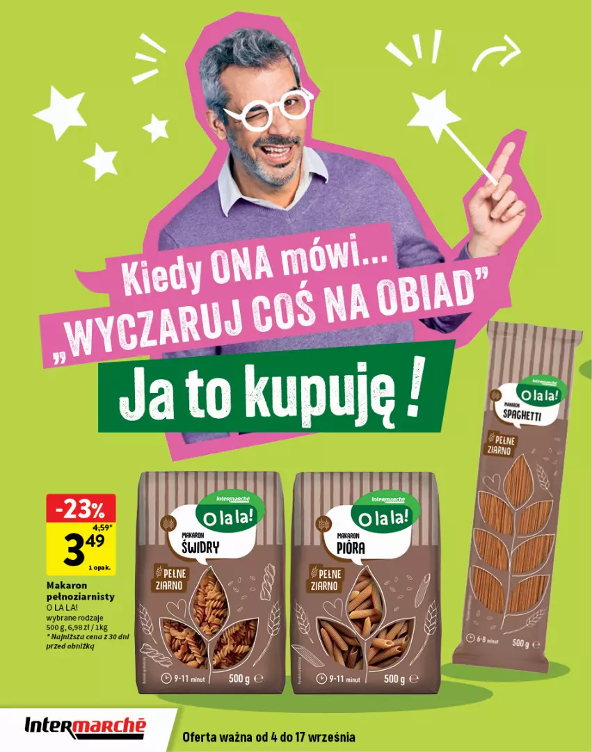 Gazetka promocyjna Intermarche - Gazetka Intermarche - ważna 04.09 do 17.09.2025 - strona 10 - produkty: Makaron, Spaghetti