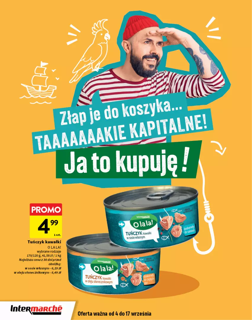 Gazetka promocyjna Intermarche - Gazetka Intermarche - ważna 04.09 do 17.09.2025 - strona 14 - produkty: Kawa, Olej, Sos, Tuńczyk