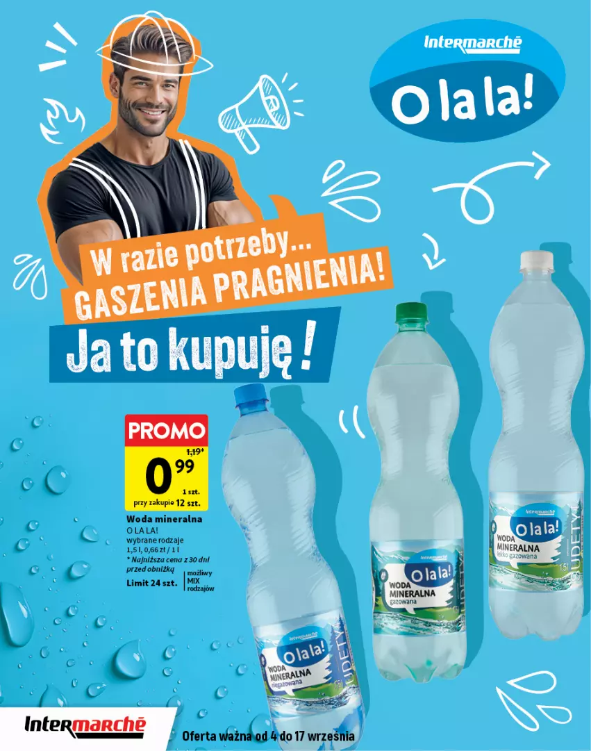 Gazetka promocyjna Intermarche - Gazetka Intermarche - ważna 04.09 do 17.09.2025 - strona 16 - produkty: Woda, Woda mineralna