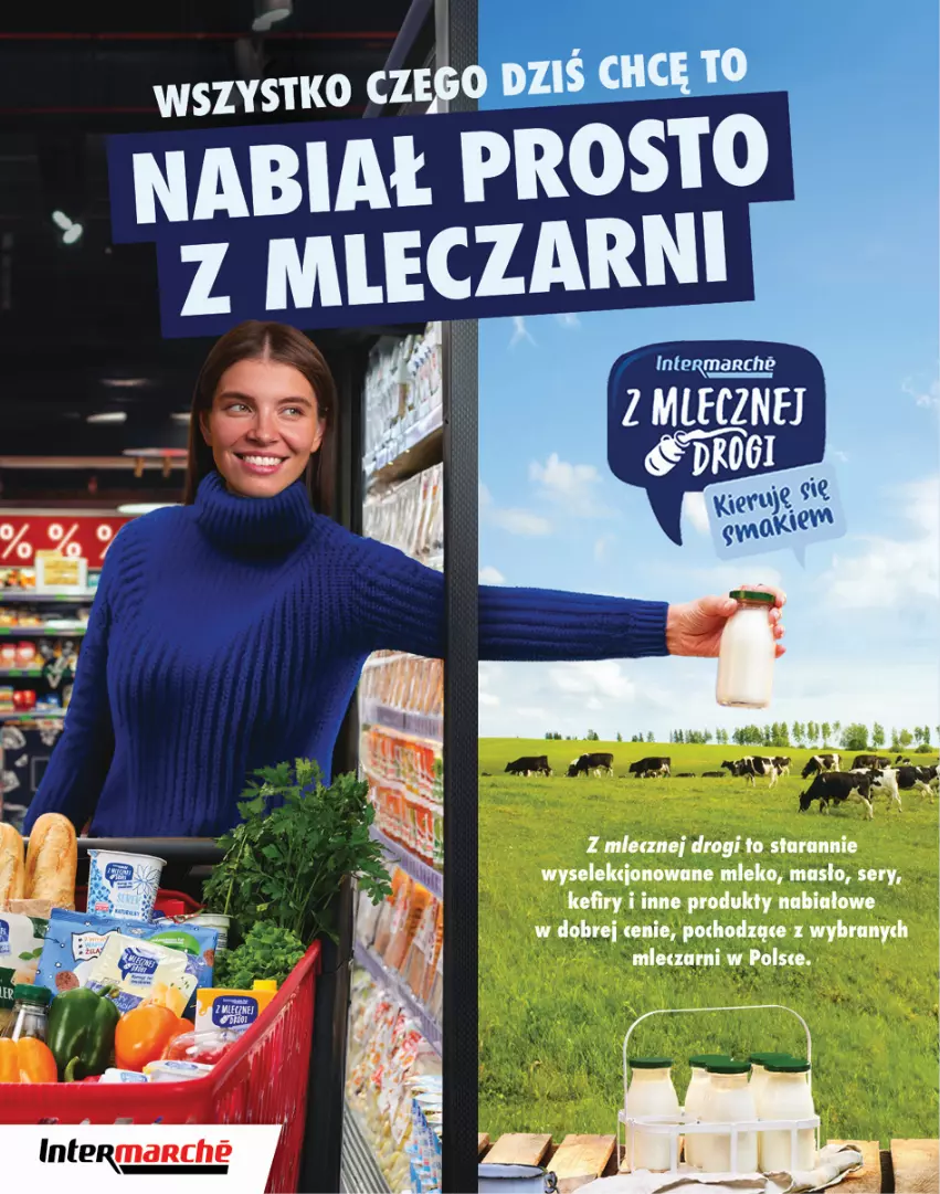 Gazetka promocyjna Intermarche - Gazetka Intermarche - ważna 04.09 do 17.09.2025 - strona 20 - produkty: Kefir, Masło, Mleko, Ser