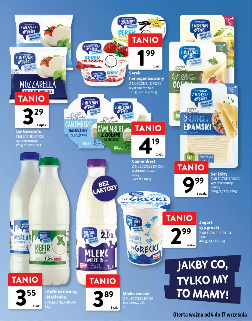 Gazetka promocyjna Intermarche - Gazetka Intermarche - ważna 04.09 do 17.09.2025 - strona 21 - produkty: Ser, Ser pleśniowy