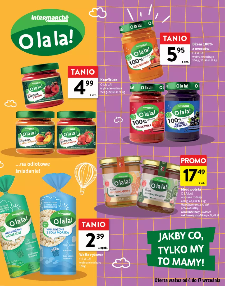 Gazetka promocyjna Intermarche - Gazetka Intermarche - ważna 04.09 do 17.09.2025 - strona 3 - produkty: Ryż, Wafle