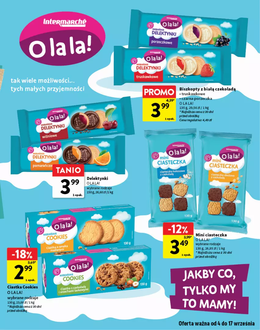 Gazetka promocyjna Intermarche - Gazetka Intermarche - ważna 04.09 do 17.09.2025 - strona 7 - produkty: Biszkopty, Ciastka, Por