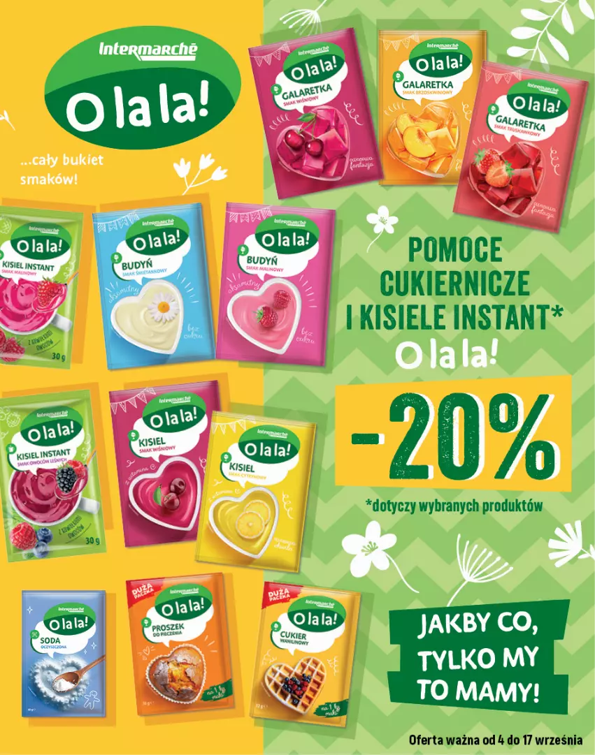 Gazetka promocyjna Intermarche - Gazetka Intermarche - ważna 04.09 do 17.09.2025 - strona 9 - produkty: Bukiet, Cukier, Kisiel