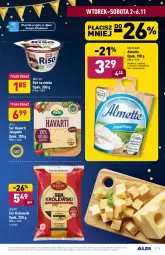 Gazetka promocyjna Aldi - Gazetka - ważna od 06.11 do 06.11.2021 - strona 15 - produkty: Ryż na mleku, Chrzan, Ser, Ryż, Królewski, Jogurt, Kawa, Havarti, Lodówka, Tera, Müller, Hochland, Almette