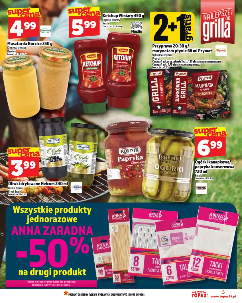 Gazetka promocyjna Topaz - Gazetka - ważna 26.06 do 02.07.2025 - strona 3 - produkty: Prymat, Top