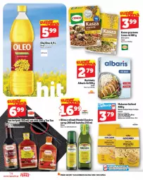 Gazetka promocyjna Topaz - Gazetka - Gazetka - ważna od 02.07 do 02.07.2025 - strona 14 - produkty: Makaron, Top, Sos, Ryż, Gry, Goliard, Sonko, Oliwa z oliwek, Monini, Cenos, Kasza, Oleo, Olej, Kasza gryczana, Fa