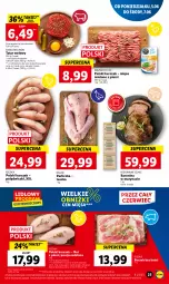 Gazetka promocyjna Lidl - GAZETKA - Gazetka - ważna od 07.06 do 07.06.2023 - strona 29 - produkty: Piec, Kurczak, Perliczka, Mięso mielone, Sok, Por, Gra, Sokołów, Tatar wołowy, Tusz, Boczek bez kości, Boczek, Olej, Mięso