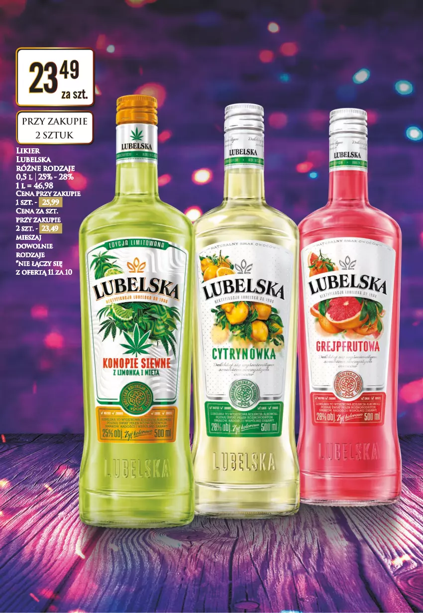 Gazetka promocyjna Dino - Katalog alkoholowy 22-28.01 - ważna 22.01 do 28.01.2024 - strona 6 - produkty: Likier, Limonka