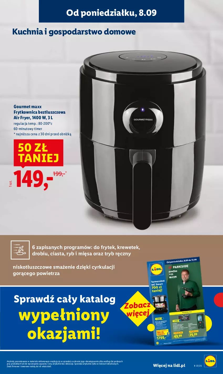 Gazetka promocyjna Lidl - GAZETKA - ważna 08.09 do 10.09.2025 - strona 7 - produkty: Gra, Kuchnia