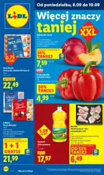 Gazetka promocyjna Lidl - GAZETKA - Gazetka - ważna od 10.09 do 10.09.2025 - strona 1 - produkty: Kurczak, Kujawski, Gra, Jaja, Papryka czerwona, Papryka, Mleczko, Ptasie mleczko, Olej rzepakowy, Olej, Nektar