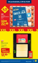 Gazetka promocyjna Lidl - GAZETKA - Gazetka - ważna od 10.09 do 10.09.2025 - strona 21 - produkty: Ser, Jaja, Kawa, Pilos, Gouda