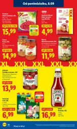 Gazetka promocyjna Lidl - GAZETKA - Gazetka - ważna od 10.09 do 10.09.2025 - strona 22 - produkty: Ketchup, Oliwki, Kuchnia, Truskawki, Stek, Tofu, Wazon, Pesto, Maliny, Mąka, Owoce, Pomidory, Heinz, Mąka tortowa