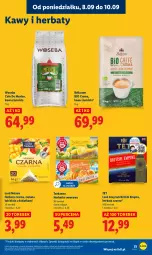 Gazetka promocyjna Lidl - GAZETKA - Gazetka - ważna od 10.09 do 10.09.2025 - strona 55 - produkty: Torebka, Kawa ziarnista, Bell, Brit, Kawa, Herbata czarna, Teekanne, Bella, Woseba, Herbata