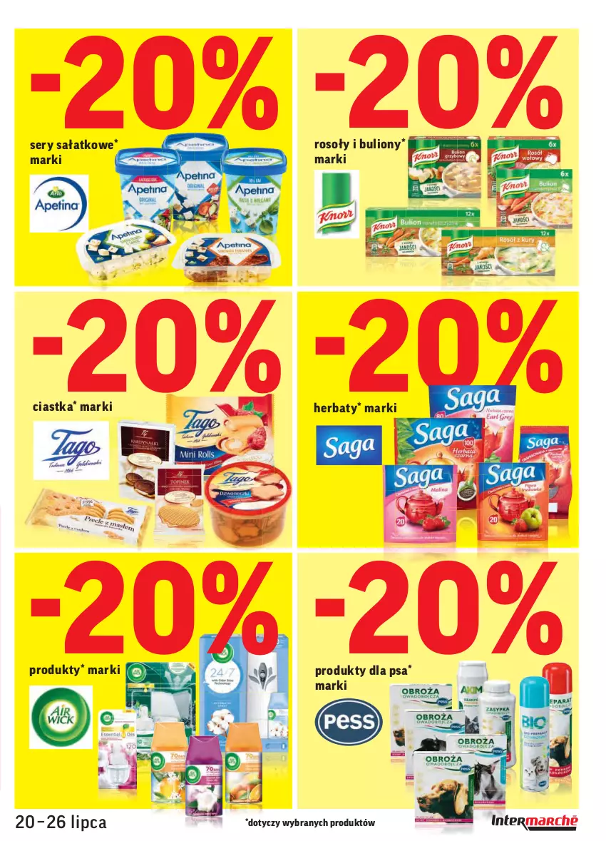 Gazetka promocyjna Intermarche - Gazetka promocyjna - ważna 20.07 do 26.07.2021 - strona 7 - produkty: Bulion, Ciastka, Lion, Sałat, Ser