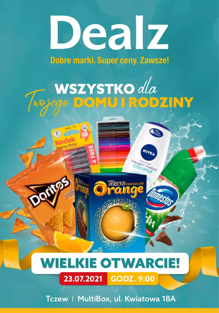 Gazetka promocyjna Dealz - Gazetka na otwarcie - Piotrków Trybunalski - ważna 06.08 do 20.08.2021 - strona 1