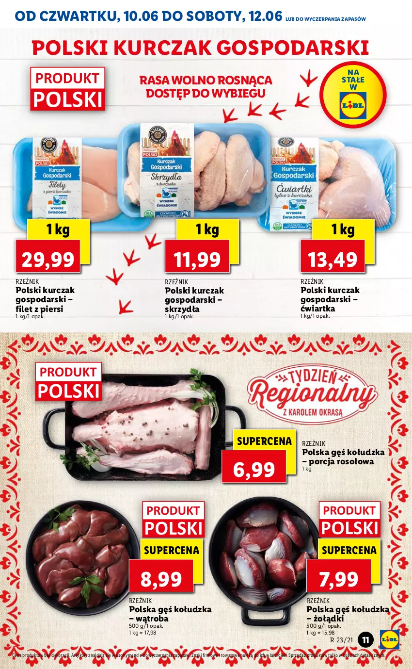 Gazetka promocyjna Lidl - GAZETKA - ważna 10.06 do 12.06.2021 - strona 11 - produkty: Kurczak, Por