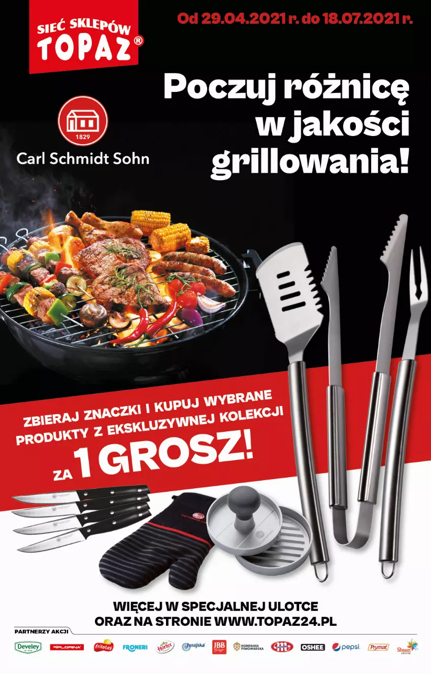 Gazetka promocyjna Topaz - Gazetka - ważna 29.04 do 05.05.2021 - strona 2 - produkty: Pepsi, Top