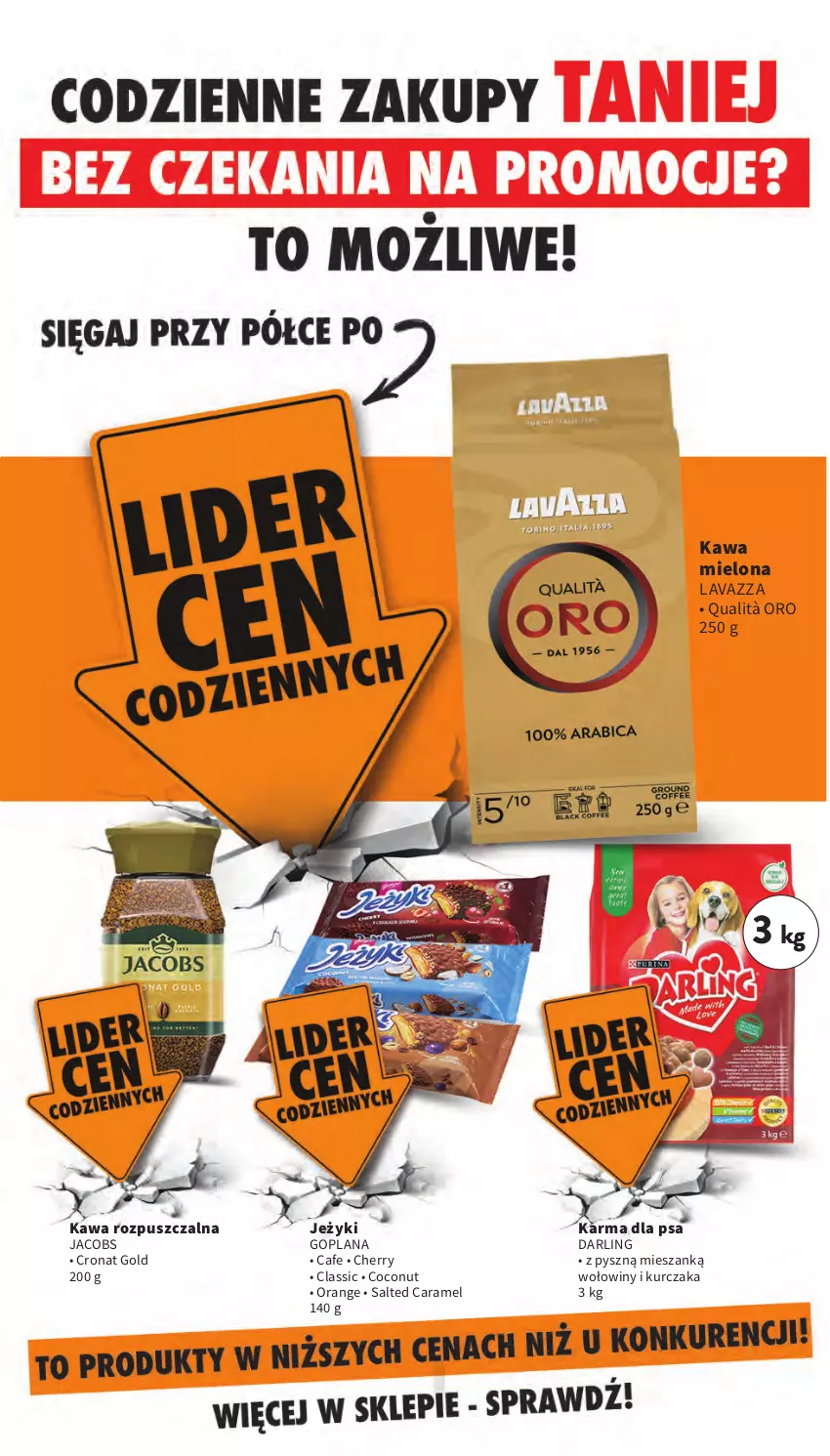 Gazetka promocyjna Intermarche - Gazetka Intermarche - ważna 26.02 do 04.03.2026 - strona 10 - produkty: Goplana, Jacobs, Jeżyki, Kawa, Kawa mielona, Kawa rozpuszczalna, Kurczak, LANA, Lavazza