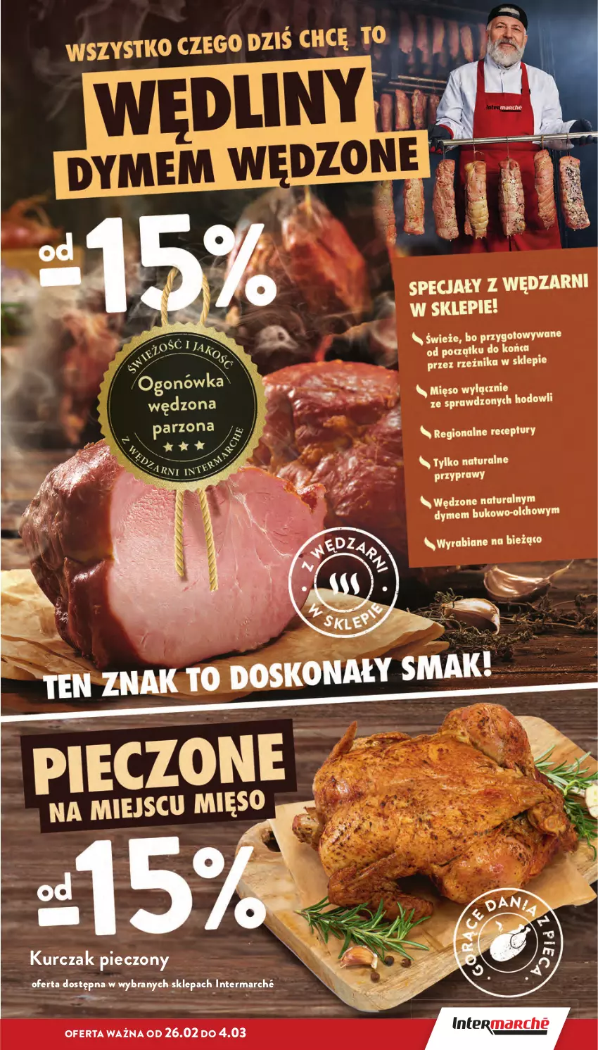 Gazetka promocyjna Intermarche - Gazetka Intermarche - ważna 26.02 do 04.03.2026 - strona 15 - produkty: Kurczak, Piec