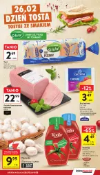 Gazetka promocyjna Intermarche - Gazetka Intermarche - Gazetka - ważna od 04.03 do 04.03.2026 - strona 25 - produkty: Piec, Ser topiony, Ketchup, Top, Ser, Szynka konserwowa, Szynka, Pieczarka, Kotlin