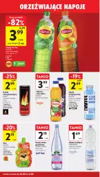 Gazetka promocyjna Intermarche - Gazetka Intermarche - Gazetka - ważna od 04.03 do 04.03.2026 - strona 34 - produkty: Sok, Mus, Ice tea, Primavera, Napoje, LANA, Lipton, Prima, Kubuś, Napój niegazowany, Woda, Napój, Nektar, Hortex