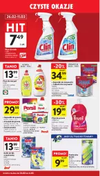 Gazetka promocyjna Intermarche - Gazetka Intermarche - Gazetka - ważna od 04.03 do 04.03.2026 - strona 38 - produkty: Płyn do prania, Bref, Tablet, Proszek do prania, Persil, Clin, Kulki do wc, Somat, Perwoll, Fairy, Zmywarki, Kapsułki do prania, Płyn do szyb, Tabletki do zmywarki, Fa