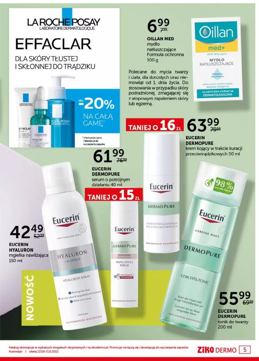 Gazetka promocyjna Ziko - Gazetka Ziko Dermo - ważna 22.09 do 05.10.2022 - strona 5