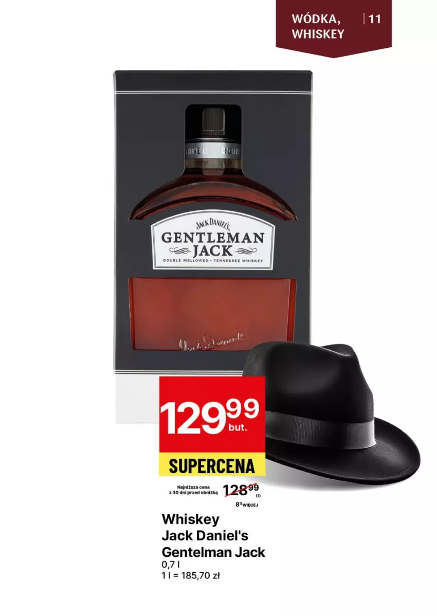 Gazetka promocyjna Delikatesy Centrum - DeliBarek DC19-DC20 - ważna 06.05 do 19.05.2024 - strona 11 - produkty: Jack Daniel's, Whiskey, Wódka