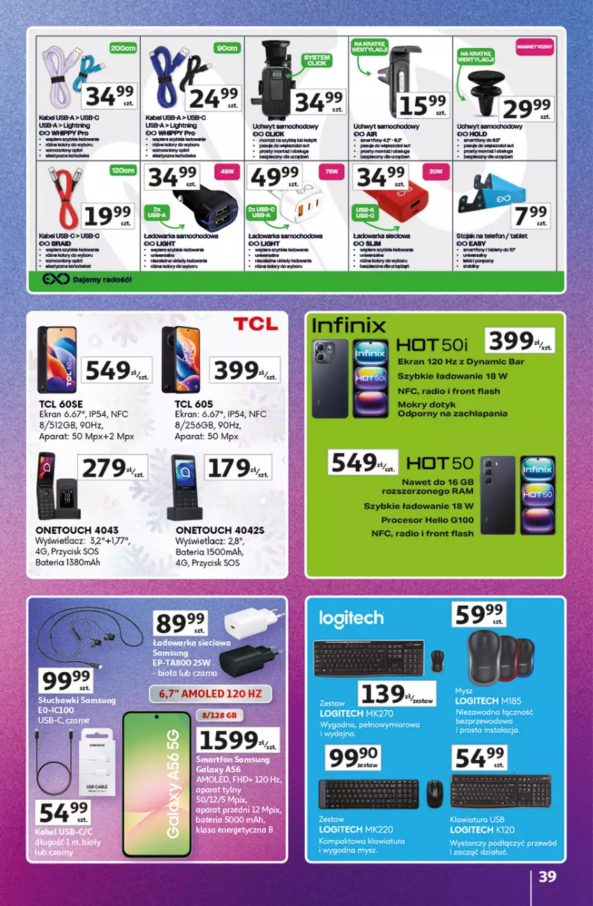 Gazetka promocyjna Auchan - Gazetka Znane Marki duży wybór Hipermarket Auchan - ważna 04.12 do 14.12.2025 - strona 39 - produkty: Amol, Bateria, Sos