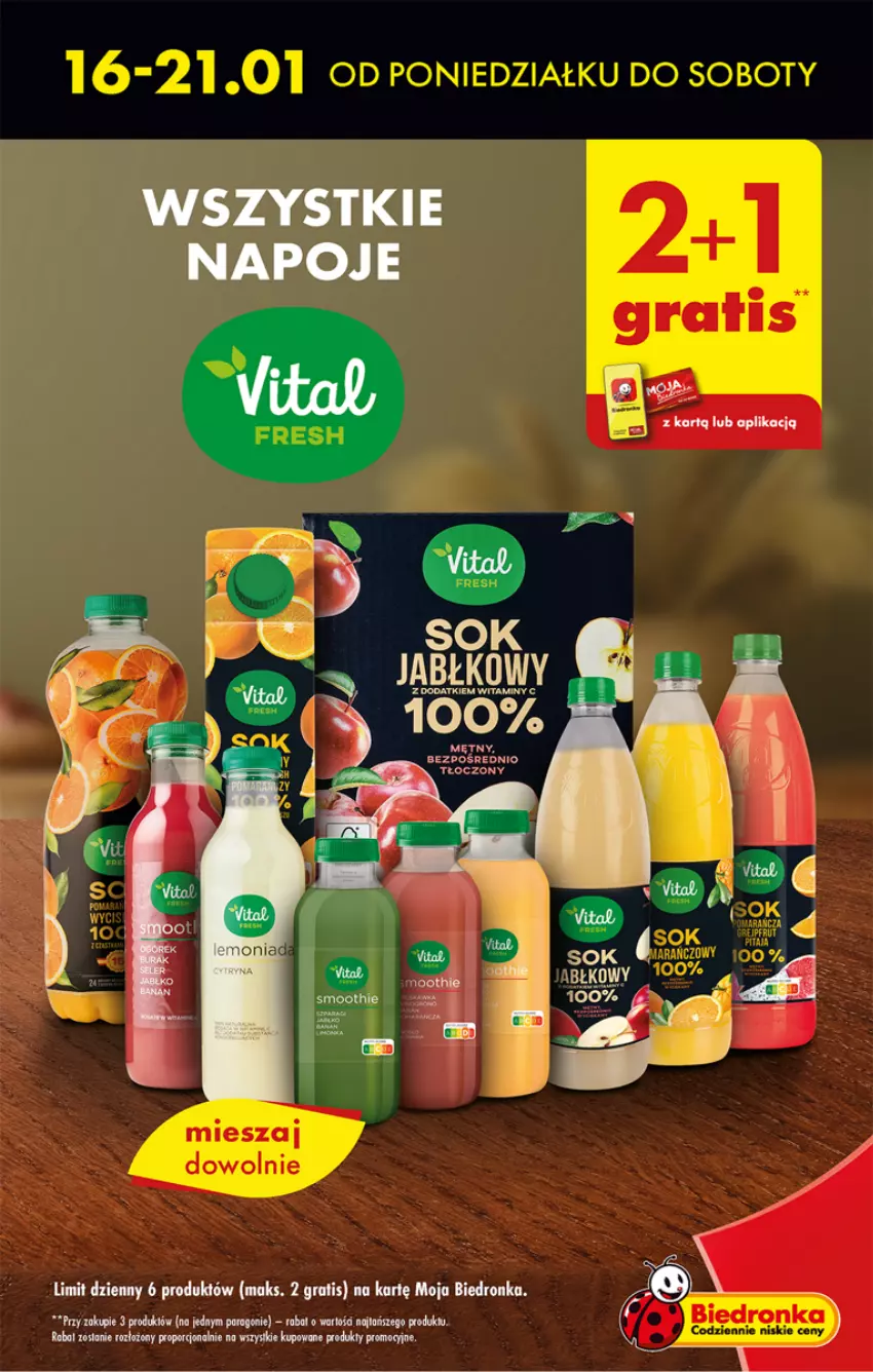 Gazetka promocyjna Biedronka - Gazetka - Biedronka.pl - ważna 16.01 do 21.01.2023 - strona 5 - produkty: Ba!, Dron, Fa, Gra, Por, Smoothie