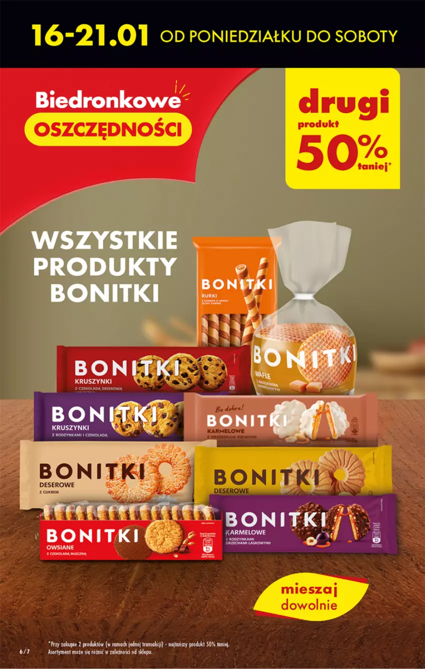 Gazetka promocyjna Biedronka - Gazetka - Biedronka.pl - ważna 16.01 do 21.01.2023 - strona 6 - produkty: Bonitki, Deser, Dron, Ser