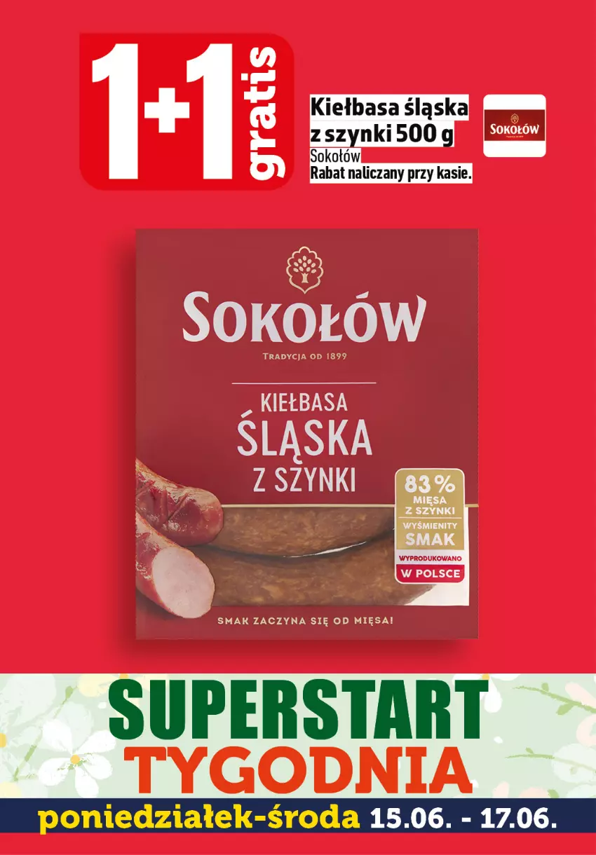 Gazetka promocyjna Topaz - Gazetka - ważna 15.06 do 17.06.2026 - strona 3 - produkty: Sok, Sokołów