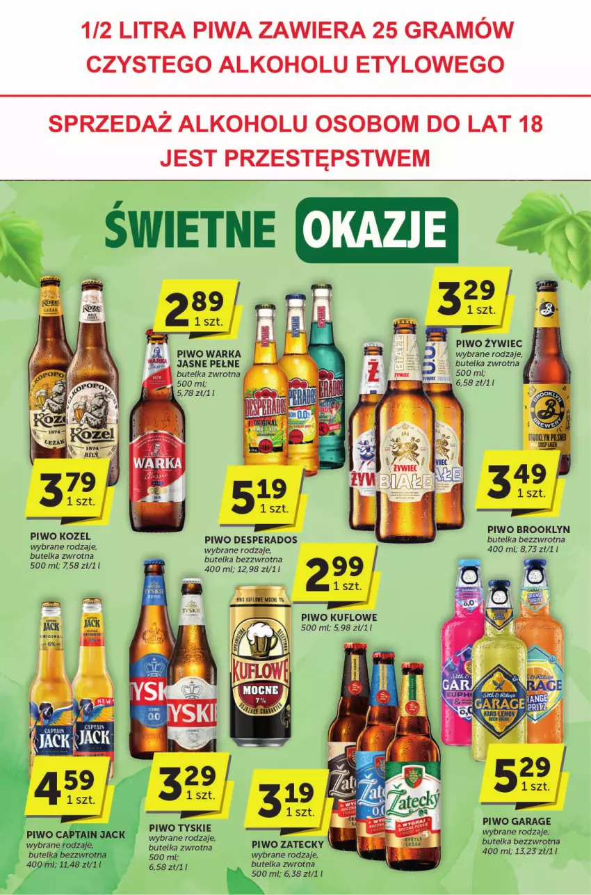 Gazetka promocyjna ABC - ważna 28.11 do 10.12.2024 - strona 29 - produkty: BIC, Desperados, Gra, Kozel, Piwa, Piwo, Tyskie, Warka