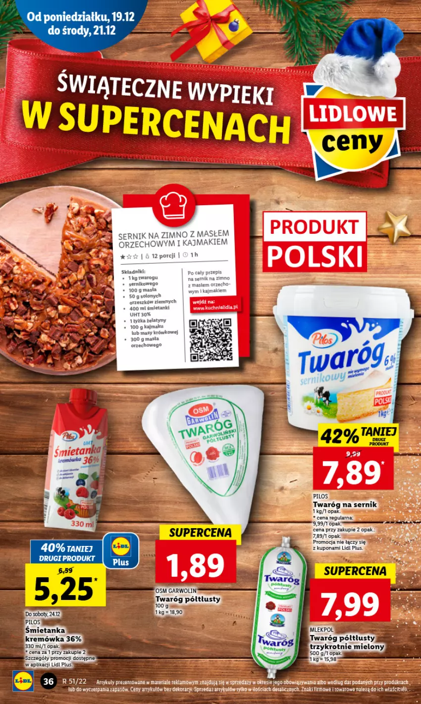 Gazetka promocyjna Lidl - GAZETKA - ważna 19.12 do 21.12.2022 - strona 40 - produkty: Por, Ser