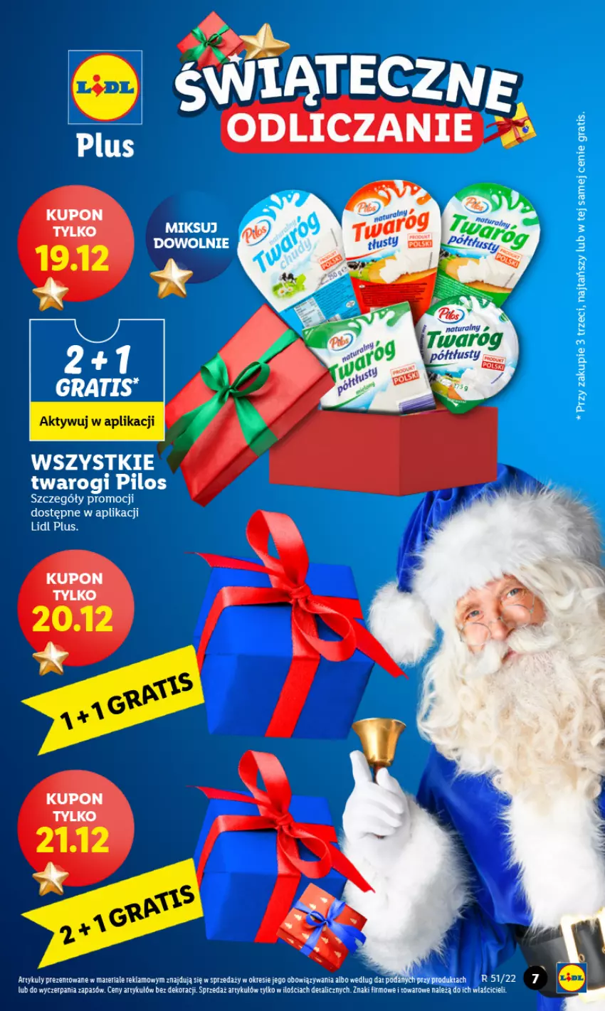 Gazetka promocyjna Lidl - GAZETKA - ważna 19.12 do 21.12.2022 - strona 7 - produkty: Twaróg