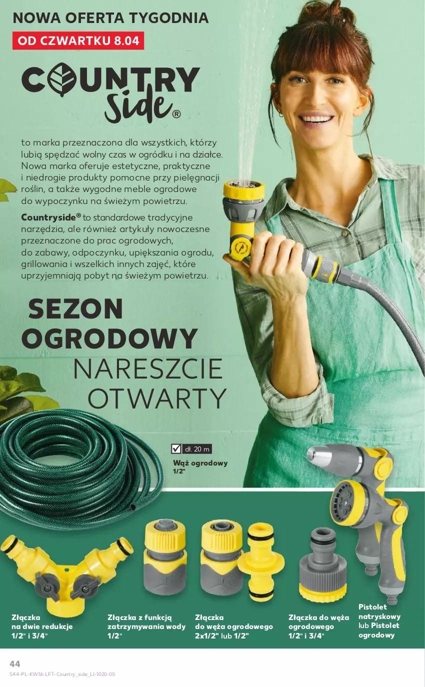 Gazetka promocyjna Kaufland - OFERTA TYGODNIA - ważna 22.04 do 27.04.2021 - strona 44 - produkty: Grill, Meble, Ogród, Pistolet