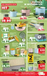 Gazetka promocyjna Kaufland - OFERTA TYGODNIA - Gazetka - ważna od 27.04 do 27.04.2021 - strona 48 - produkty: Piec, Chodnik, Garnek, Kuchnia, Salaterka, Pojemnik, Zestaw sitek, Kubek, Rondel