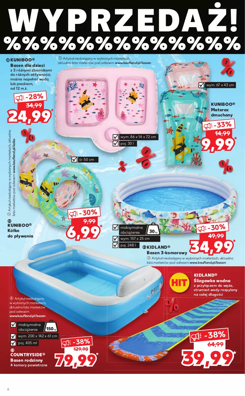 Gazetka promocyjna Kaufland - Oferta GRILL - ważna 07.07 do 20.07.2022 - strona 6 - produkty: Dres, Dzieci, Materac, Materac dmuchany, Rum, Tera
